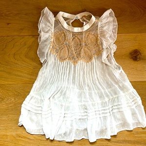 Free people sleeveless blouse